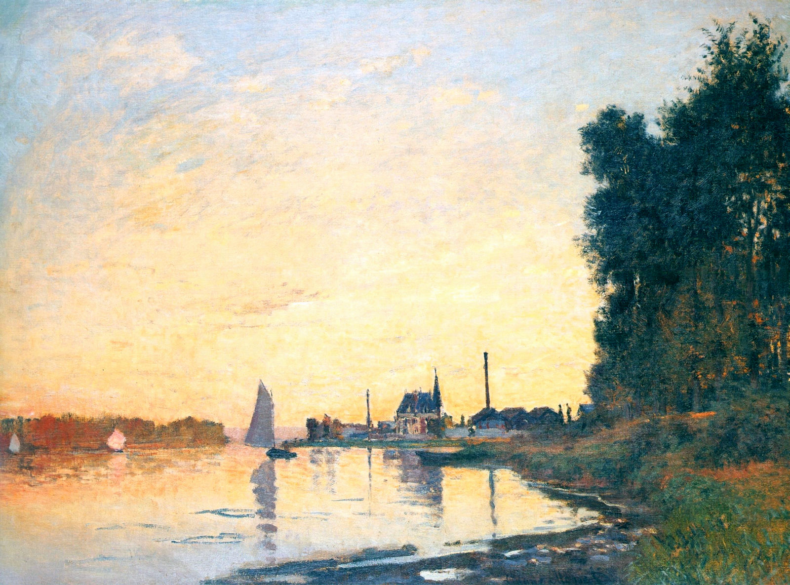 Argenteuil, Late Afternoon 1872